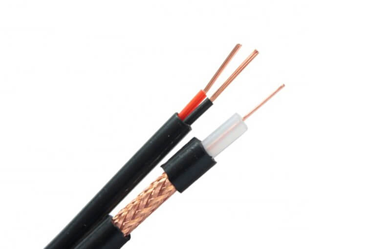 CCTV Camera Cable RG6+2C RVV0.5mm²