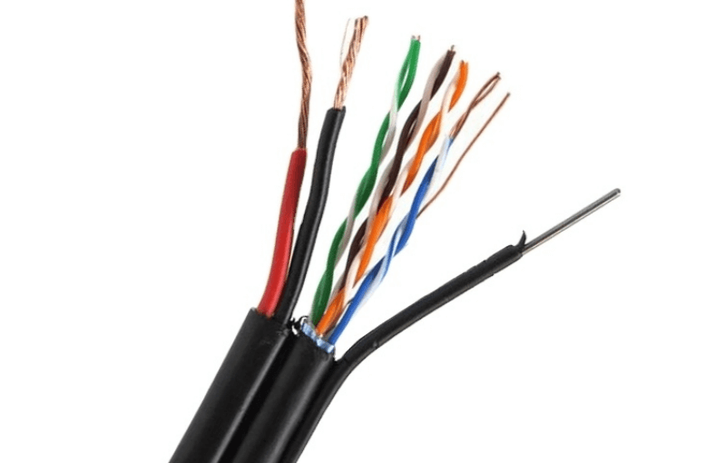 FTP CAT5E+2C , Outdoor CCTV Camera Cable